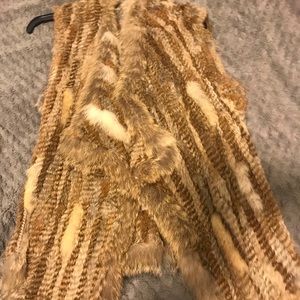 Bagatelle Rabbit Fur Vest